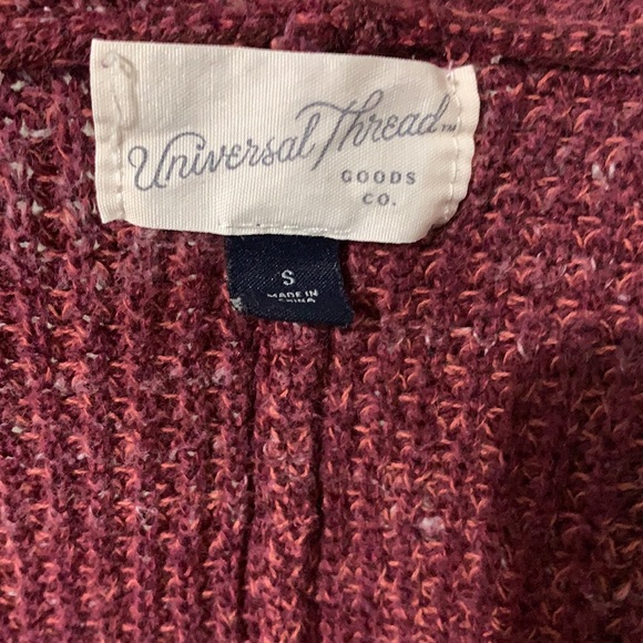 Women’s maroon Cardigan - Picture 3 of 3